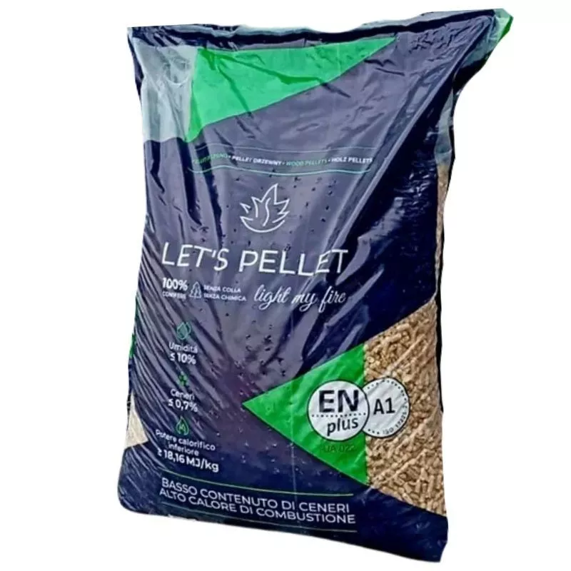 Pellet LET`S niebieski